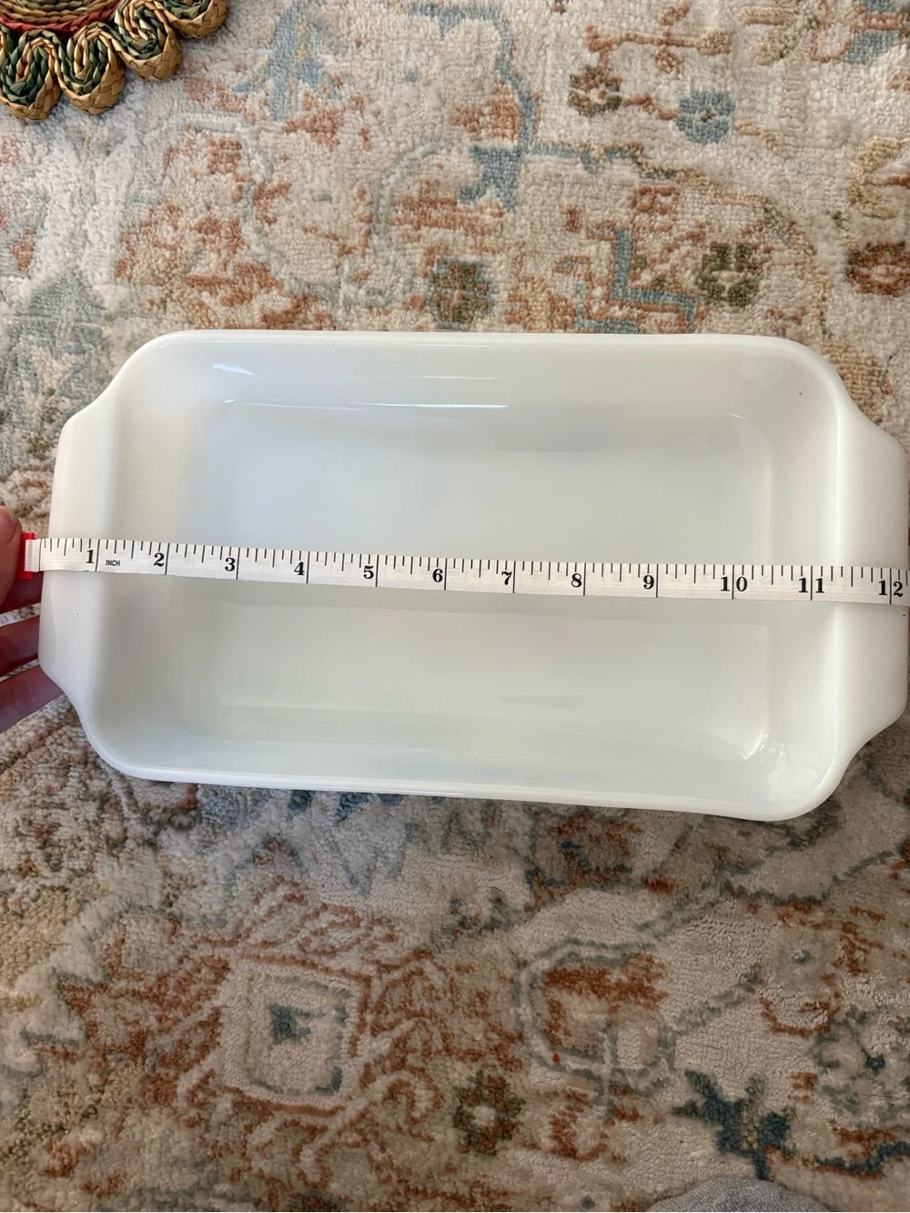 Anchor Hocking White Milk Glass Dish